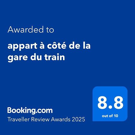 Appart A Cote De La Gare Du Train Marrakesh Buitenkant foto
